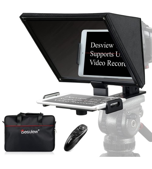 Desview T12 Teleprompter for DSLR MIRRORLESS Camera